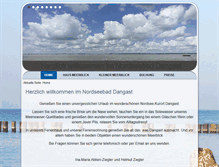Tablet Screenshot of haus-meerblick.com